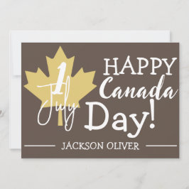 Kanada Ahornleaf, Happy Canada Tag, 1. Juli Feiertagskarte