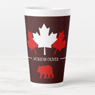 Kanada Ahornleaf, Happy Canada Tag, 1. Juli Milchtasse