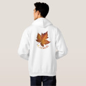 Kanada Ahornleaf Hoodie Canada Hooded Sweatshirt (Schwarz voll)