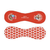 Kanada Ahornleaf Kanadische Flagge Vatertag Baseball (Paneele)