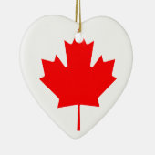 Kanada Ahornleaf Keramik Ornament (Rechts)