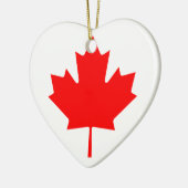 Kanada Ahornleaf Keramik Ornament (Links)