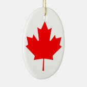Kanada Ahornleaf Keramik Ornament (Rechts)