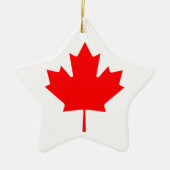 Kanada Ahornleaf Keramikornament (Vorne)