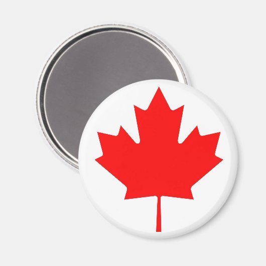 Kanada Ahornleaf Magnet (Vorderseite/Rückseite)