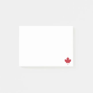 Kanada - Ahornleaf - Nachhinweise Post-it Klebezettel