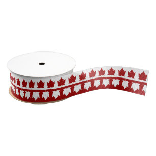 Kanada Ahornleaf Ribbon Custom Canada Ribbon Ripsband