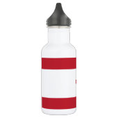 Kanada Ahornleaf Roter Streifen Wasserflasche (Links)