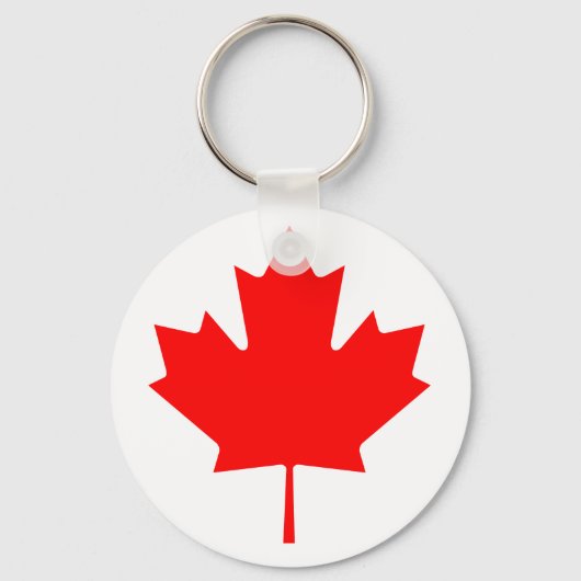Kanada Ahornleaf Schlüsselanhänger (Vorderseite)
