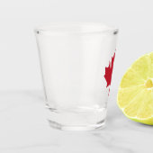 Kanada Ahornleaf Schnapsglas (Links)