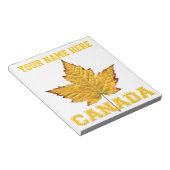 Kanada Ahornleaf Souvenir Kanada Varsity Notepad Notizblock (angewinkelt)