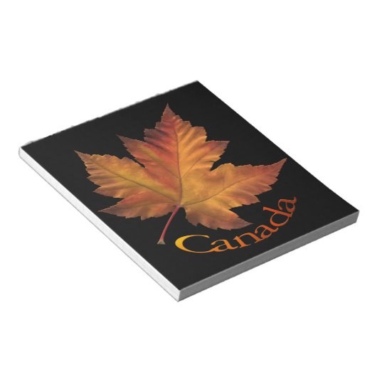 Kanada Ahornleaf Souvenir Notepad Kanada Geschenke Notizblock (angewinkelt)