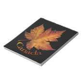 Kanada Ahornleaf Souvenir Notepad Kanada Geschenke Notizblock (Rotiert)