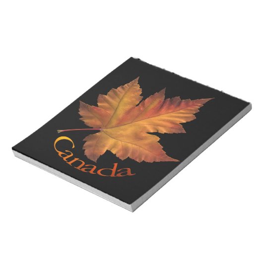Kanada Ahornleaf Souvenir Notepad Kanada Geschenke Notizblock (Rotiert)