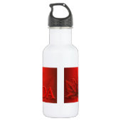 Kanada Ahornleaf Souvenir Wasserflasche (Rückseite)