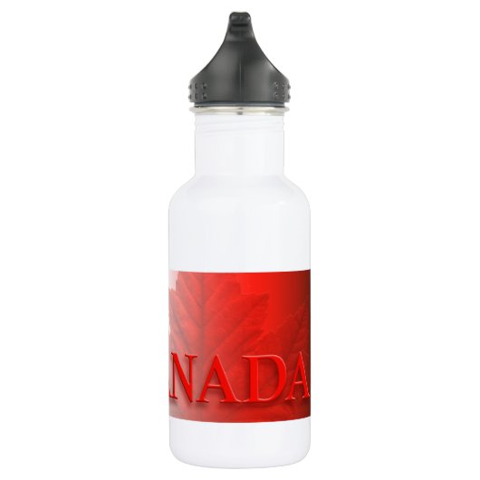 Kanada Ahornleaf Souvenir Wasserflasche (Rechts)