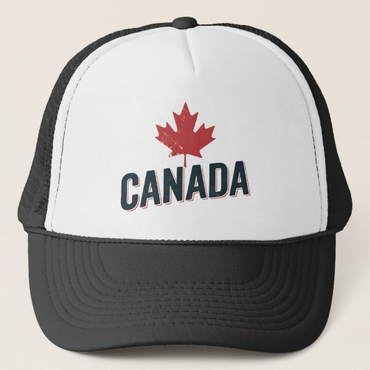 Kanada Ahornleaf Truckerkappe (Vorderseite)
