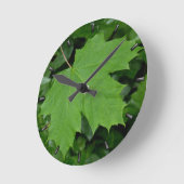 Kanada Ahornleaf-Uhr Kanada Souvenir-Wall-Uhr Runde Wanduhr (Winkel)