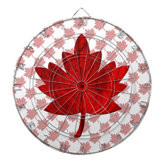 Kanada-Ahornleaf von Shirley Taylor Dartscheibe (vorne)