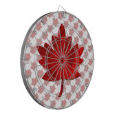 Kanada-Ahornleaf von Shirley Taylor Dartscheibe (Vorderseite Links)