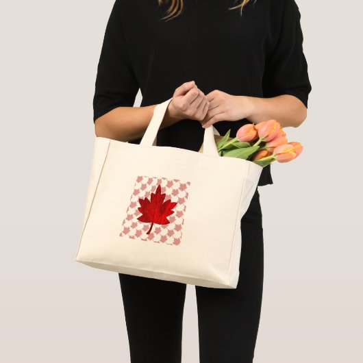 Kanada-Ahornleaf von Shirley Taylor Mini Tote Bag Stoffbeutel (Vorderseite (Produkt))