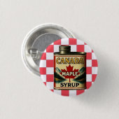 KANADA AHORNSIRUP BUTTON (Vorne & Hinten)