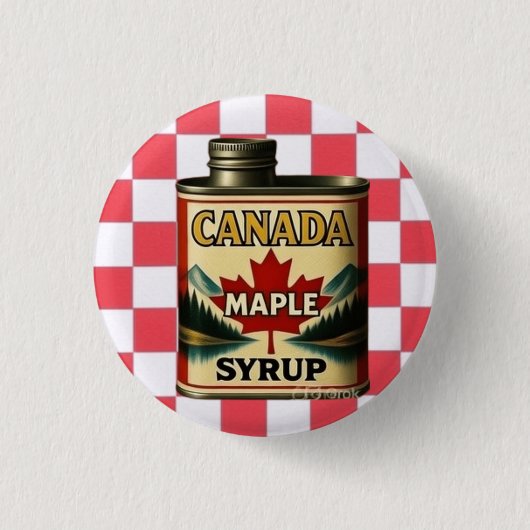 KANADA AHORNSIRUP BUTTON (Vorderseite)