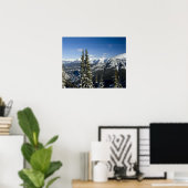 Kanada, Alberta, Banff. Aussicht auf das Bow-Tal Poster (Heimbüro)