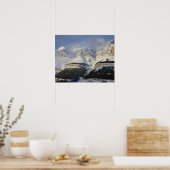 Kanada, Alberta, Banff National Park. Ansicht Poster (Küche)