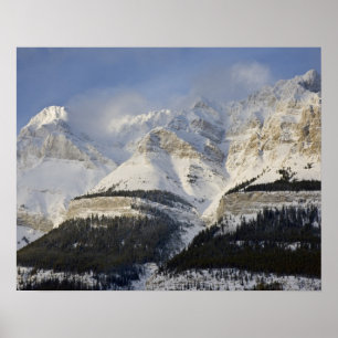 Kanada, Alberta, Banff National Park. Ansicht Poster