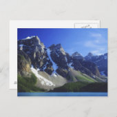 Kanada, Alberta, Banff National Park, Moraine Postkarte (Vorne/Hinten)