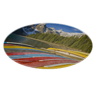 Kanada, Alberta, Banff National Park, Moraine Schneidebrett