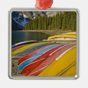 Kanada, Alberta, Banff National Park, Moraine Silbernes Ornament
