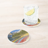 Kanada, Alberta, Banff National Park, Moraine Untersetzer (Seite)