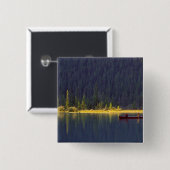 Kanada, Alberta, Baniff National Park. Zwei Jungs Button (Vorne & Hinten)