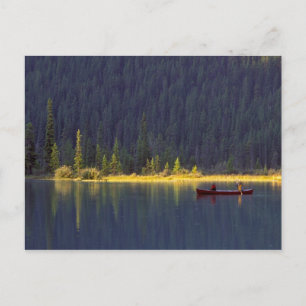 Kanada, Alberta, Baniff National Park. Zwei Jungs Postkarte