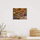 Kanada, Alberta, Calgary: Aero Space Museum of the Poster (Küche)