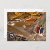 Kanada, Alberta, Calgary: Aero Space Museum of the Postkarte (Vorne/Hinten)