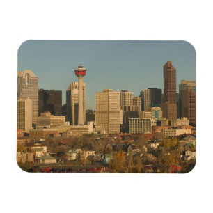 Kanada, Alberta, Calgary: City Skyline ab 2 Magnet