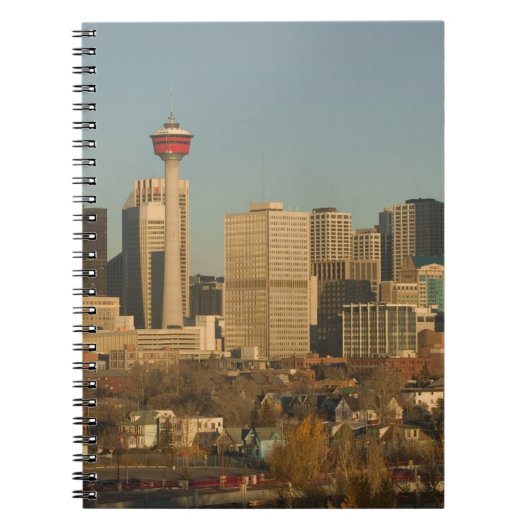Kanada, Alberta, Calgary: City Skyline ab 2 Notizblock (Vorderseite)