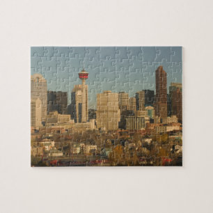 Kanada, Alberta, Calgary: City Skyline ab 2 Puzzle