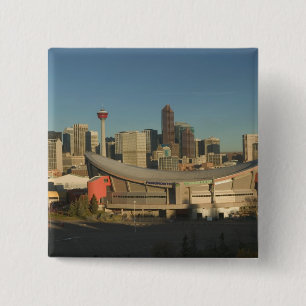Kanada, Alberta, Calgary: City Skyline ab 3 Button