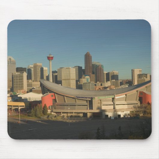 Kanada, Alberta, Calgary: City Skyline ab 3 Mousepad (Vorne)