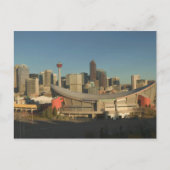Kanada, Alberta, Calgary: City Skyline ab 3 Uhr Postkarte (Vorderseite)
