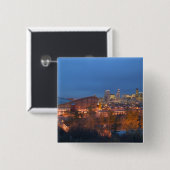 Kanada, Alberta, Calgary: City Skyline ab 4 Button (Vorne & Hinten)