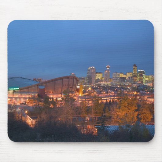Kanada, Alberta, Calgary: City Skyline ab 4 Mousepad (Vorne)