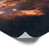 Kanada, Alberta, Calgary: City Skyline ab 4 Poster (Ecke)