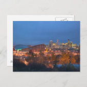 Kanada, Alberta, Calgary: City Skyline ab 4 Postkarte (Vorne/Hinten)