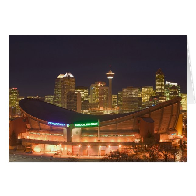 Kanada, Alberta, Calgary: City Skyline aus Kanada (Vorderseite (Horizontal))