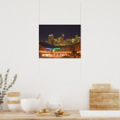 Kanada, Alberta, Calgary: City Skyline aus Kanada Poster (Küche)